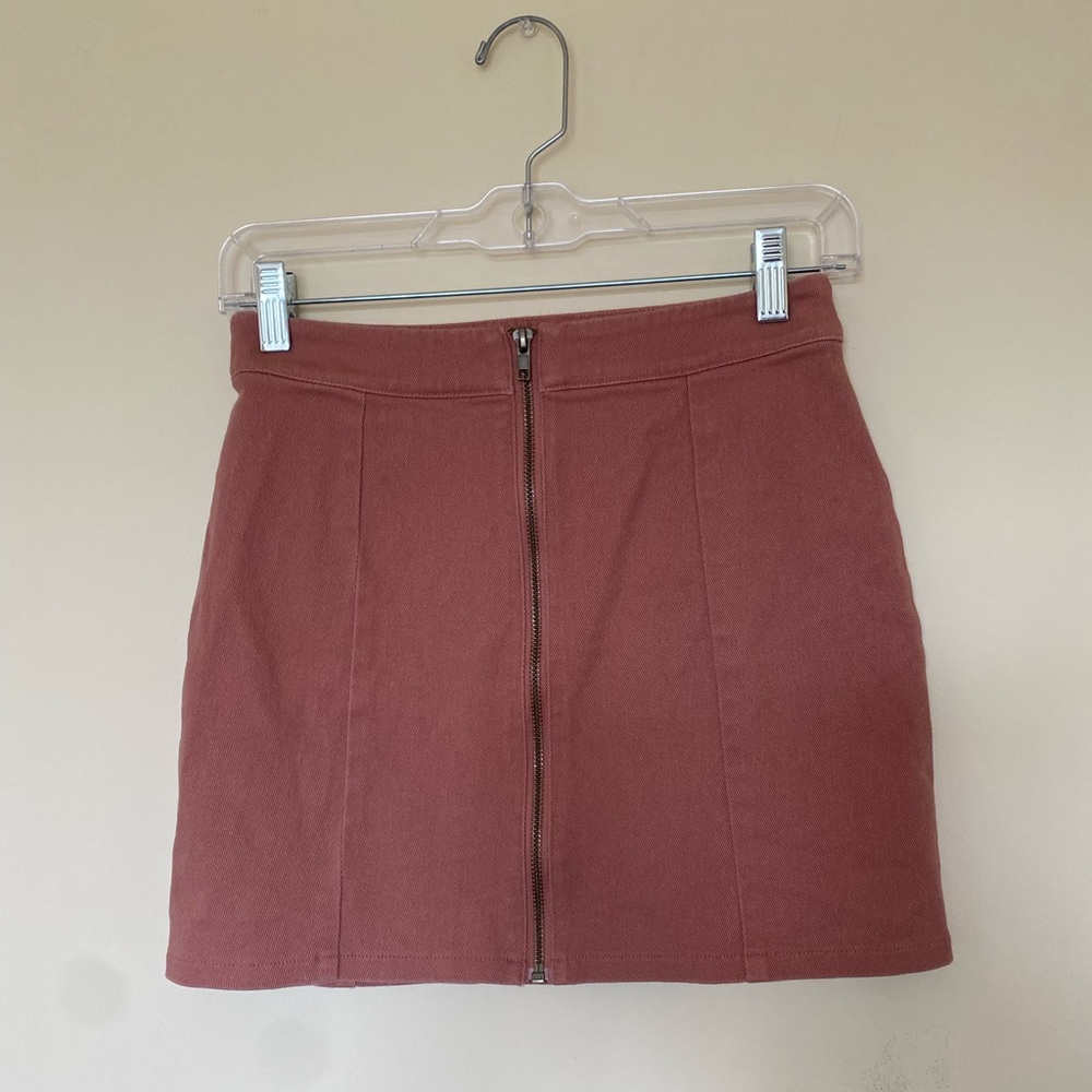 Forever 21 Salmon Mini Skirt